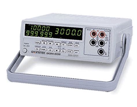 Gw Instek Gom High Precision Dc Milliohm Meter With Rs C And