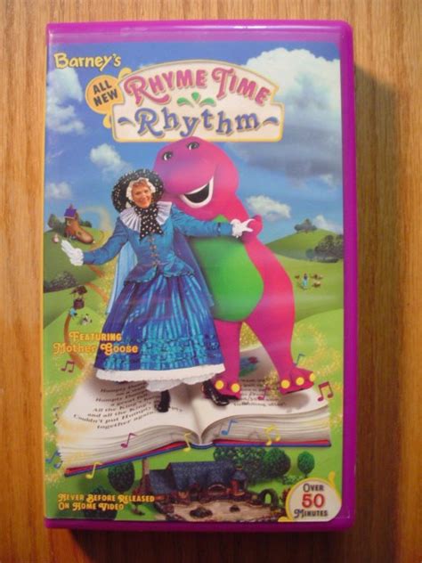 Barney 039 s Rhyme Time Rhythm VHS Video | eBay