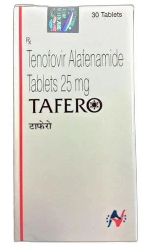 Tenofovir Alafenamide Mg Tafero Mg Tablet Bottle Tablets At