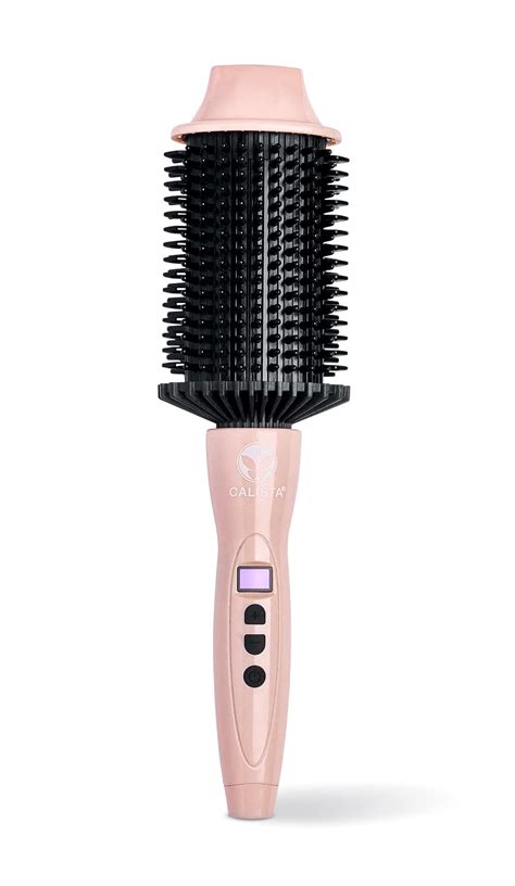 Perfecter Oval Heated Volumizing Hot Brush With Bag For Styling Curling Straightening Hairs