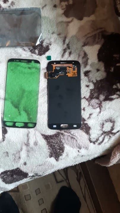 Дисплей на самсунг S7 G930 - YouTube