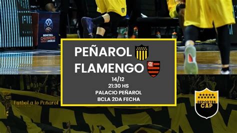 EN VIVO BCL Americas Peñarol vs Flamengo Deportes CAP Fútbol a