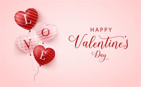 happy valentines day banner, valentines day background 1961792 Vector Art at Vecteezy