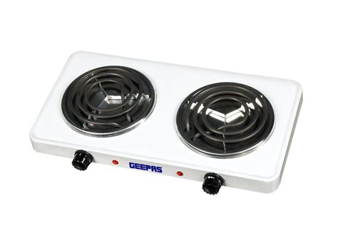 Electric Double Hot Plate Ghp Geepas For You For Life