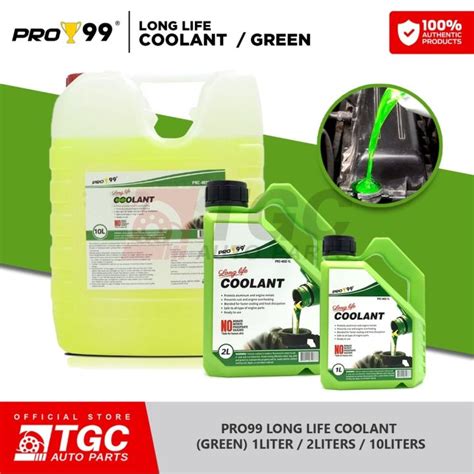 Pro Long Life Radiator Coolant Green Ready To Use L Liter L