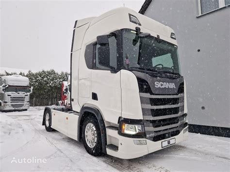 Scania R450 ALCOA 4 PODUSZKI RETARDER AUTOMAT Niska Waga Truck Tractor