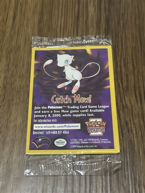 sealed catch mew pokemon card black star promo  promo ebay