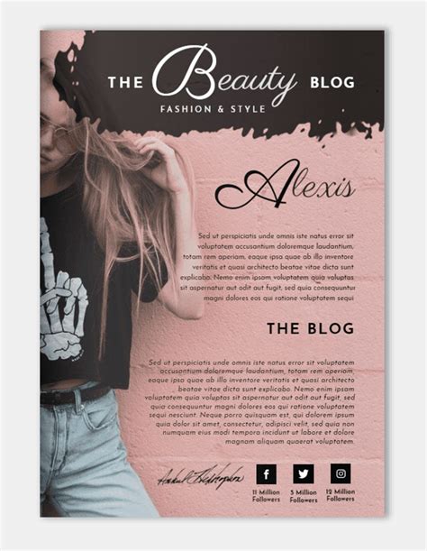 Tips On How To Create A Successful Blogger Media Kit Good To Seo