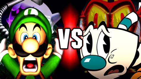 Luigi Vs Mugman Death Battle By D2thag23 On Deviantart