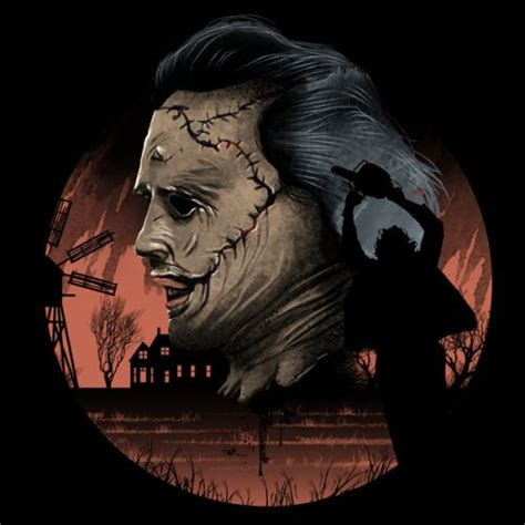 Leatherface Profile Vincent Trinidad Movie Poster Art Horror Movie