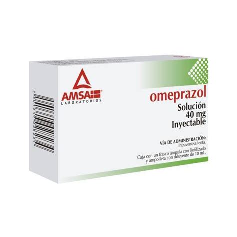 Omeprazol Mg Ml Ampolleta Off