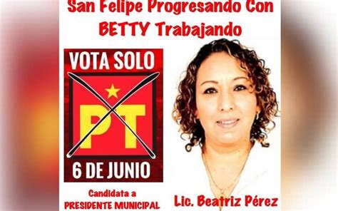 Perfil De La Candidata Beatriz P Rez Gardu O A La Alcald A De San