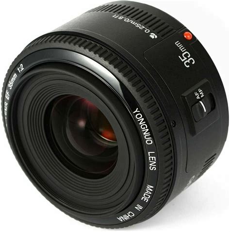 Yongnuo Yn Mm F Auto Focus Wide Angle Large Aperture Prime Lens For