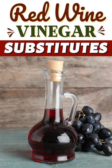 7 Red Wine Vinegar Substitutes Insanely Good