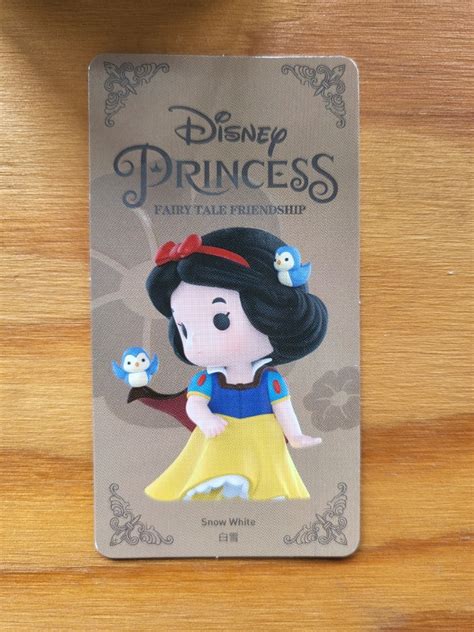 Popmart Disney Princess Fairy Tale Friendship Snow White Hobbies