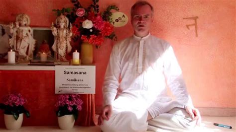 Samasana Meditationsstellung Sanskrit Wörterbuch Youtube