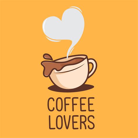 coffee lovers design with hand drawn cup 13430165 Vector Art at Vecteezy