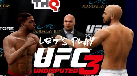 Lets Play UFC 3 Undisputed YouTube