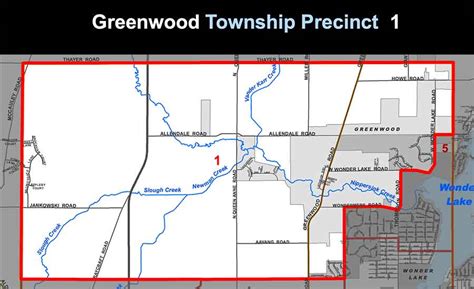 Precinct Maps Greenwood Township