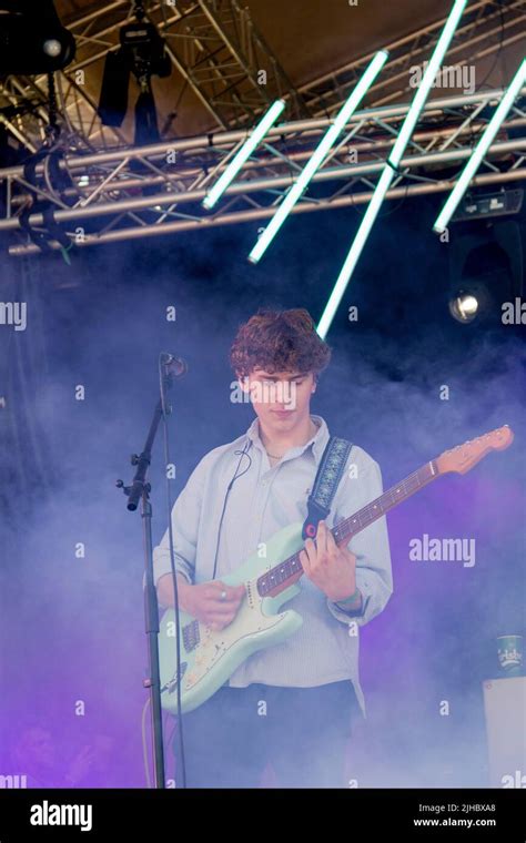 Alfie Templeman Trnsmt 2022 July 10th Stock Photo Alamy