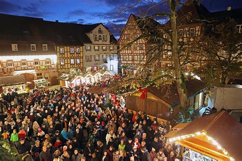 Altdeutscher Weihnachtsmarkt In Bad Wimpfen Was Besucher Wissen