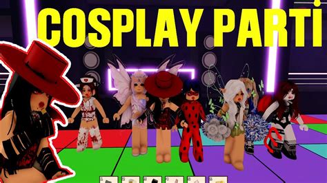 ZENGİN ÇOCUĞUN COSPLAY PARTİSİNE KATILDIK ROBLOX PRO MİA RP