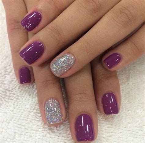 Pin De Miranda Petrak Em Purple Nail Purple Nail Designs Esmalte De