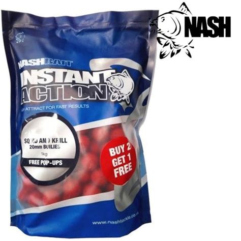 Nash Instant Action Squid Krill Bait Carpdream