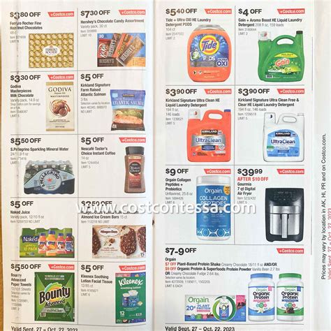 Costco Discount Book October 2021 at Bruce Schmidt blog