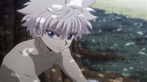 Download Killua Shirtless Hunter X Hunter Pfp Wallpaper