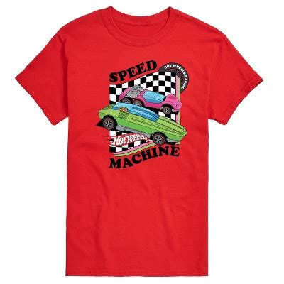 Men S Hot Wheels Speed Machine Short Sleeve Graphic T Shirt Target