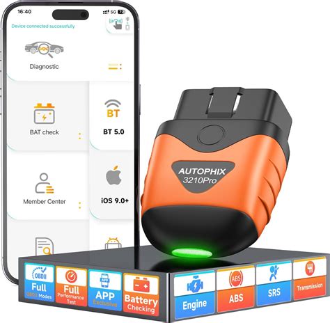 Amazon Autophix Bluetooth Car Code Reader Plus Obd Scanner