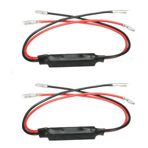 New Pair Motorcycle Indicator Turn Signal Light Resistors V W