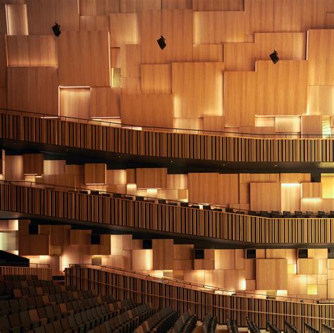 Post Profesor Mulțime Wood Interior Concert Hall System Din Timp Text