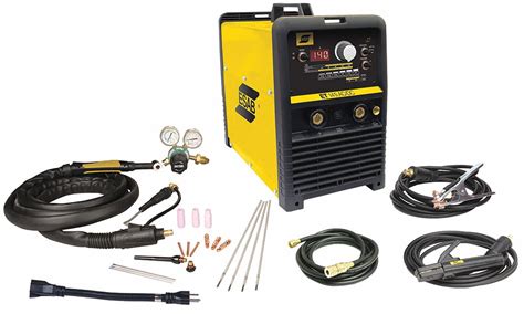 ESAB TIG Welder, ESAB ET 141i AC/DC HF TIG/Stick System Series, Welder Max. Output Amps: 140 ...