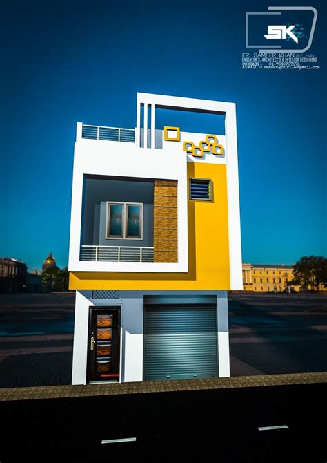 Modern Exterior Wall Designs Indian Houses