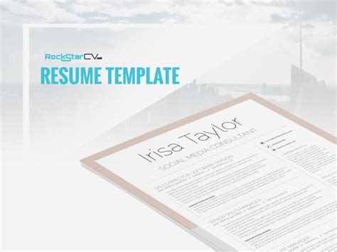 Resume Template Irisa By Beautiful Resumes Issuu