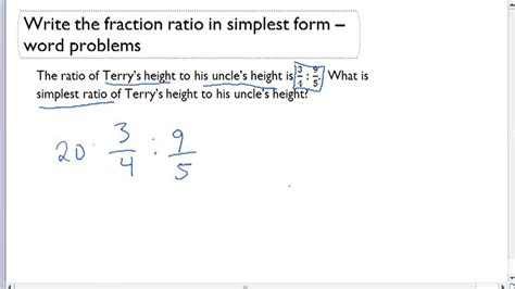 Ratios In Simplest Form Ck 12 Foundation