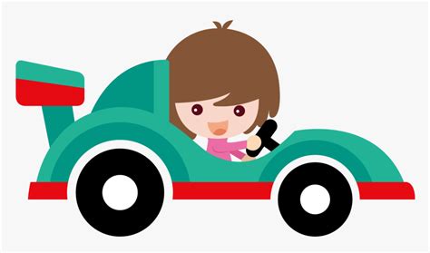 Cute Race Car Clipart, HD Png Download - kindpng