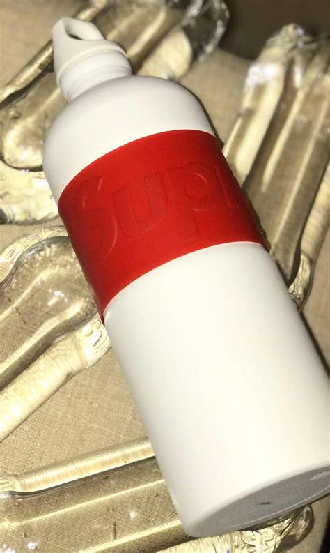 Supreme Supreme Water Bottle White Ss19 Grailed