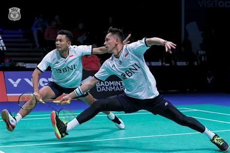 Ganda Putra Indonesia Alfian Rian Peringkat 1 Dunia BWF 2022 ADAPADA