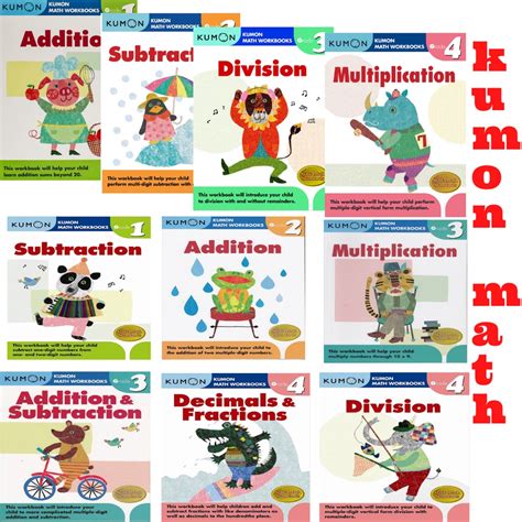 Jual Paket Kumon Lengkap Belajar Anak Kumon Grade 1 Grade 2 Grade