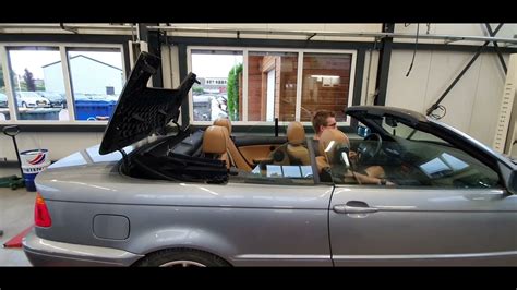 BMW E46 Convertible Roof Problems Cabrio Dak Storing Nederland