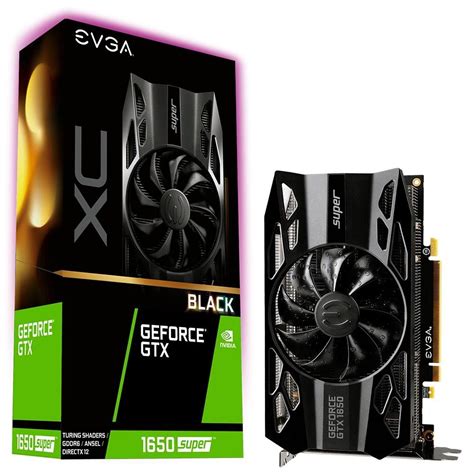 Placa de Vídeo EVGA NVIDIA GeForce GTX 1650 Super XC Black Gaming 4GB