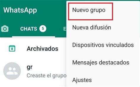 Cómo crear grupos de WhatsApp dejarlos agregar participantes y más