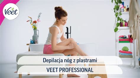 Depilacja nóg plastrami Veet PROFESSIONAL YouTube