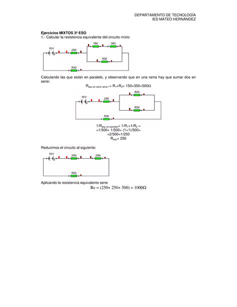 Ejercicios Resueltos Electricidad Pdf Descarga Gratuita