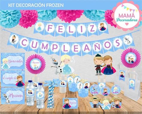 Mam Decoradora Kit Imprimible Frozen Gratis Imprimibles De Frozen