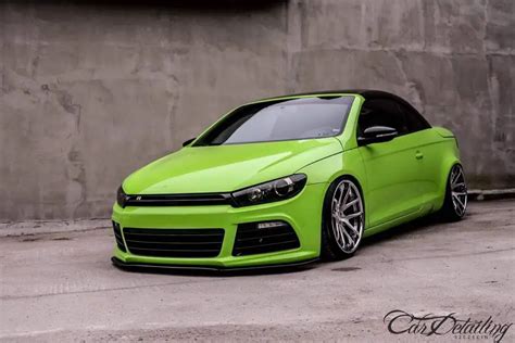 970RA Lawn Green En El VW EOS R32 Con Frontal Scirocco