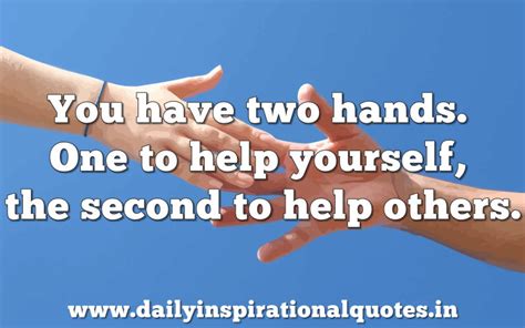 Inspirational Quotes About Helping Others. QuotesGram